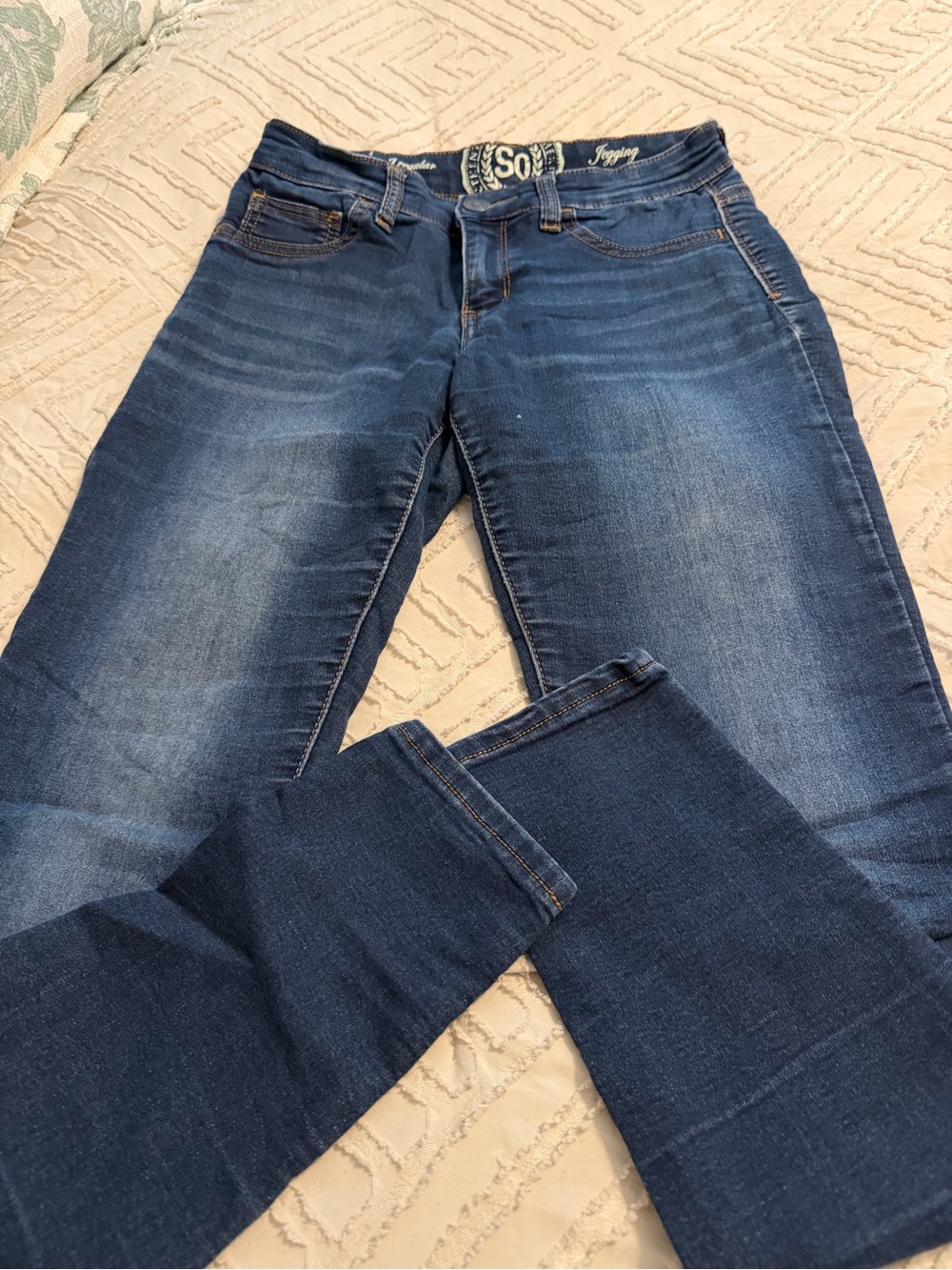 SO Women’s Dark Blue Stretch Jeggings